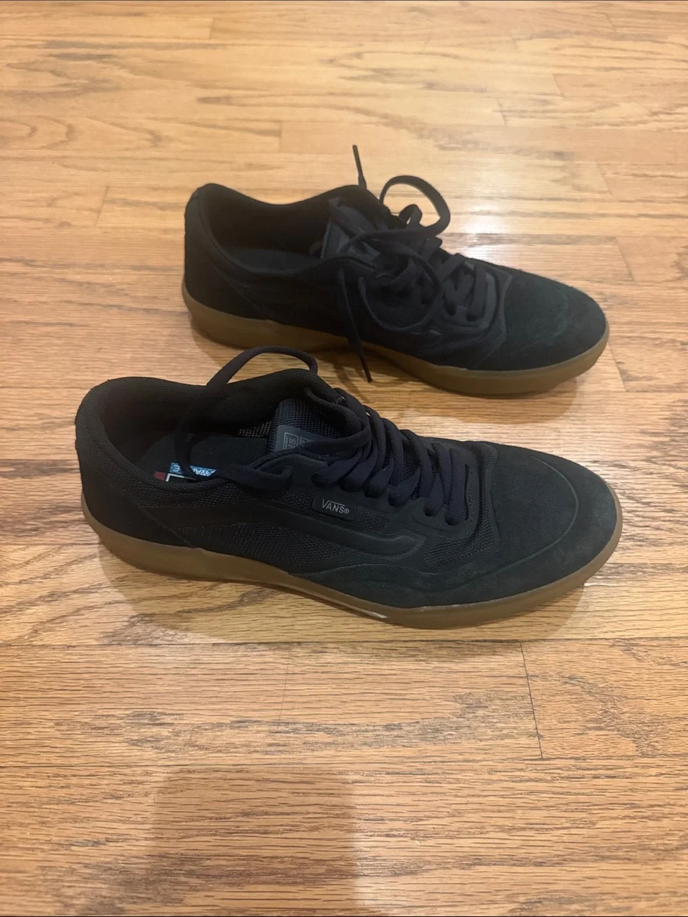 Vans AVE Pro Black Gum Sole Men's Size 9 Skate Shoes